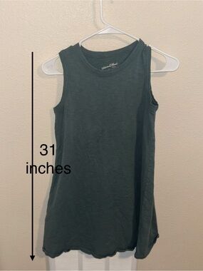Universal Thread Dark Teal Ribbed Tank Top